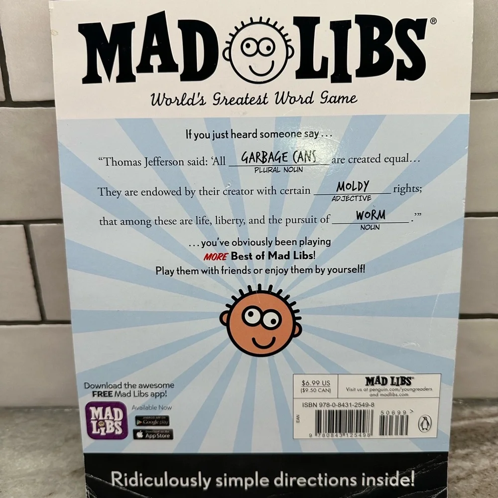 More Best of Mad Libs : Over 140 Classic Mad Libs Stories! by Leonard Stern